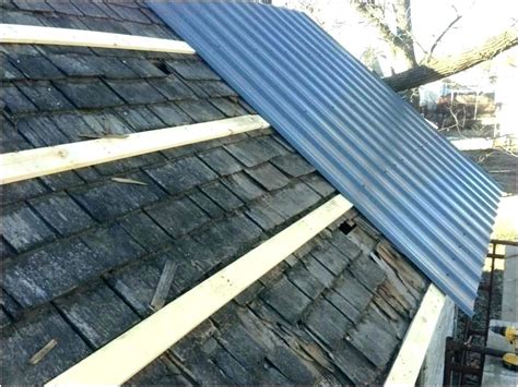 metal roof over shingles diy